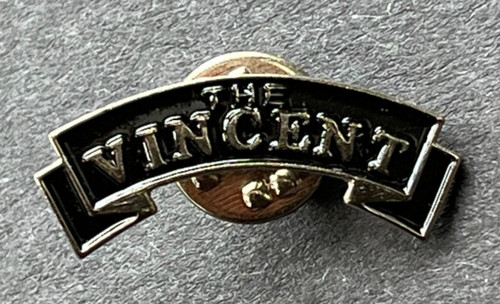 Motorcycle pin badge - pin, vincent