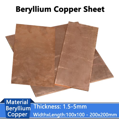 Beryllium copper sheet metal - sheet,