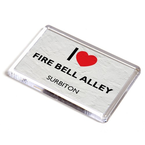 Fridge magnet love fire - fridge,