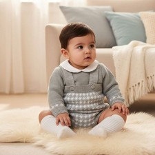 Baby Boy Spanish Knitted 2 Pce