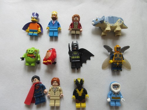 Lego film mini figures - tv,