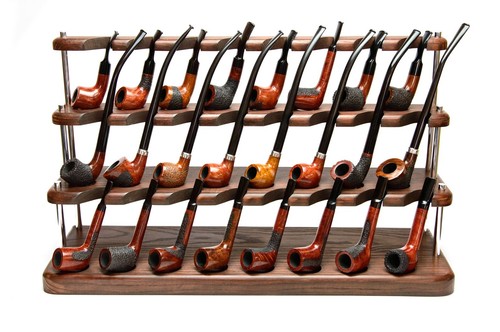 Smoking tobacco pipe stand - , for