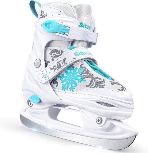 Snowflake girls ice skates - snowflake,
