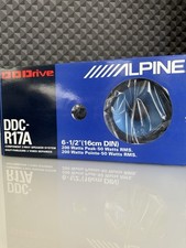 Alpine DDC-R17A DD Drive 16CM 200 Watts 2 Way Component Car Speakers Old School