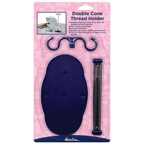 Hemline double cone - double, thread