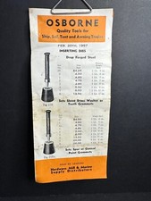 1957 Vintage Osborne Brochure