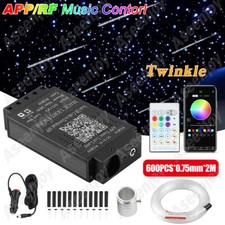 Car Home Headliner Twinkle Meteor Star Light Kit Roof Ceiling Fiber Optic Lights
