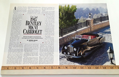 1947 bentley cabriolet - 1947,