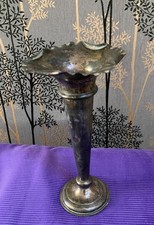 Antique Silver Plated Trumpet