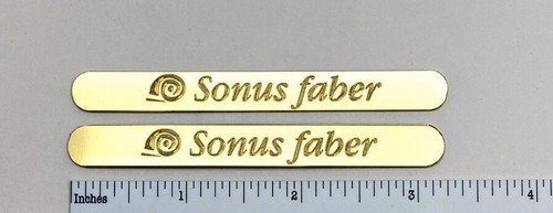 Sonus faber custom engraved - sonus,