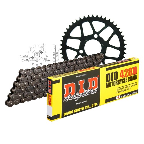 Did motorcycle chain set steel - chain,