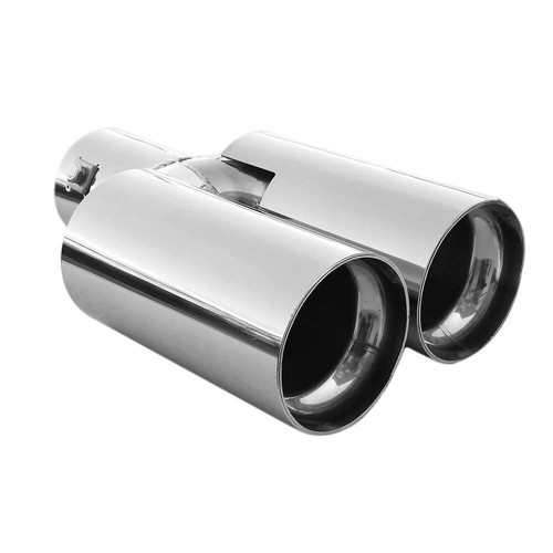 Twin exhaust tip trim - exhaust, pipe