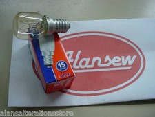 X2 OVERSIZE GLASS SEWING MACHINE 15W SCREW IN NEEDLE LIGHT BULBS