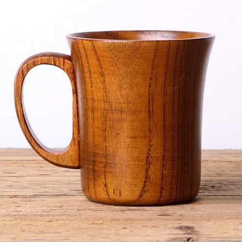 Wooden cup handmade - coffee, tea