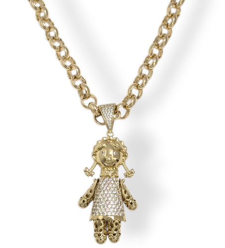 9ct gold rag - 9ct, xp