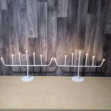 2 x IKEA Strala LED Christmas Candelabras 7-Arm Candle Stick Lights Decorations