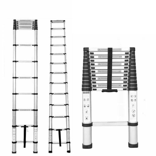 Aluminum non slip telescoping - aluminum, non-slip
