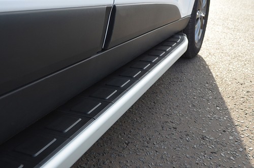 Aluminium side steps bars - steps,