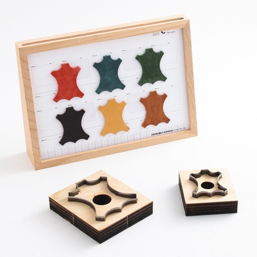 Cowhide shape tag - cowhide,