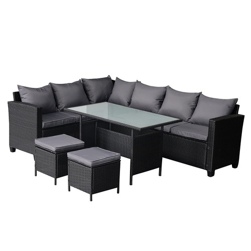 Seater rattan garden - 8,