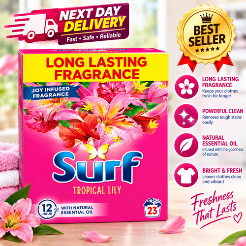 Washing powder tropical - washing, lily