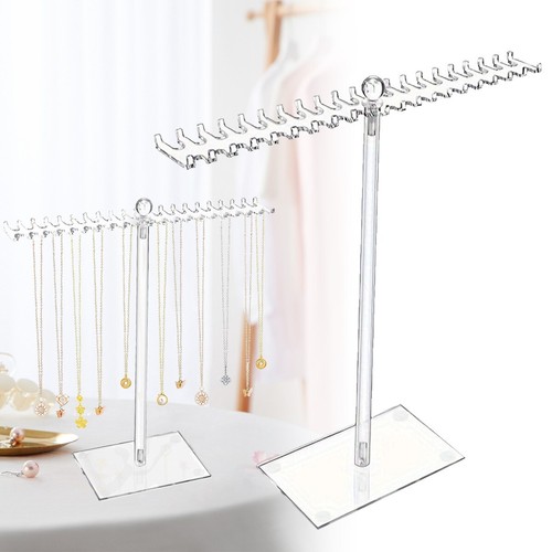 Acrylic necklace holder stand - acrylic,
