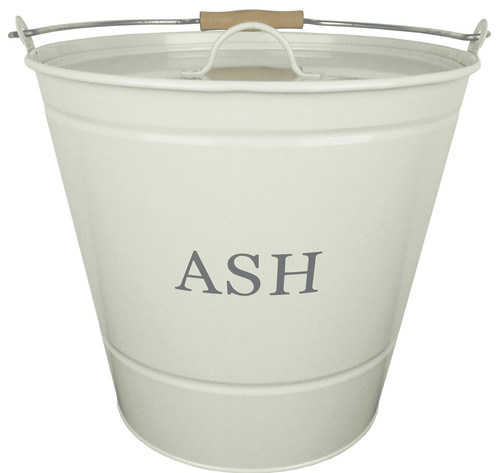Ash bucket with - cream,