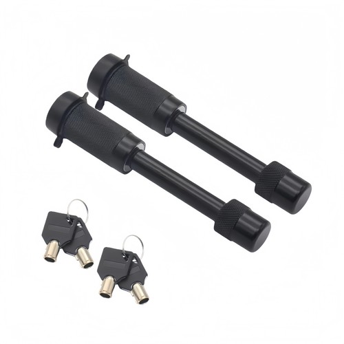 Bent locking hitch pin - locking,