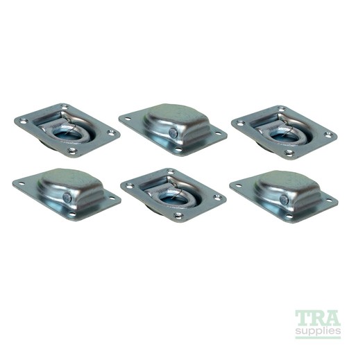 Zinc lashing rings tie - x,