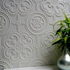 Embossed Paintable Wallpaper