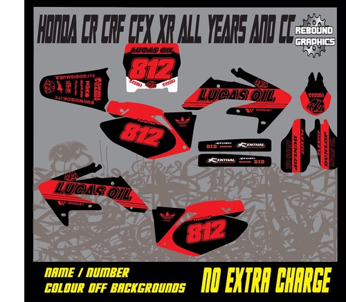 Rebound graphics fit honda - graphics,