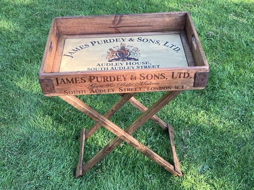 Butler tray 49cm purdey gun - ,