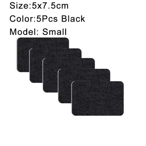 Pcs denim patches for jeans - 5,