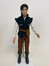Disney Store Tangled Flynn Rider Doll 12”  Dressed Rapunzel Prince VGC