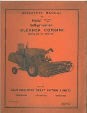Allis Chalmers Gleaner Combine