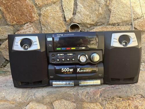 Vintage boombox quantumfx 81 - vintage,