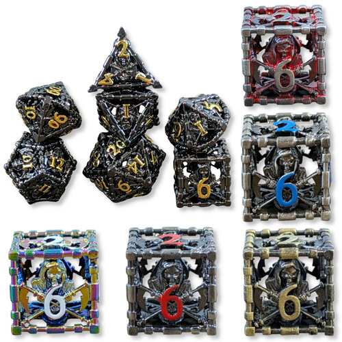 Dnd 7pcs metal - dnd,