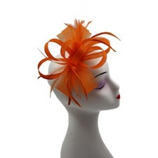 Fascinator New Women's Small Headband Clip Hat Weddings Ladies Races Royal Ascot
