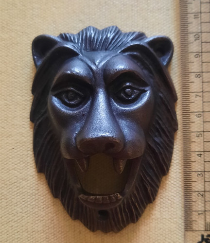Lion beer bottle opener - , wall