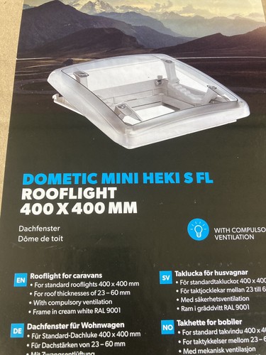 Heki skylight 400 - skylight, 400mm