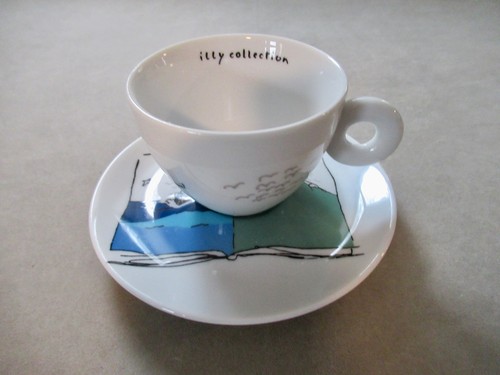 Illy cappuccino cup saucer - illy,