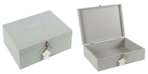 Wooden keepsake memory box - keepsake,
