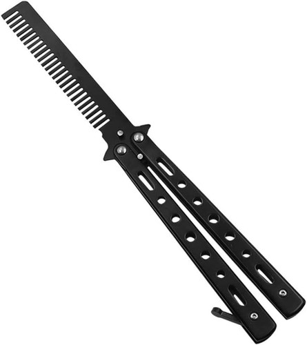 Butterfly black comb - black, toy
