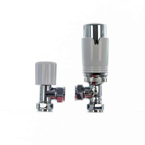 Angled thermostatic radiator - angled,