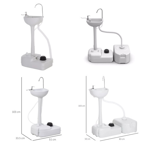 Portable camping sink handwash - camping,