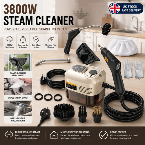 Handheld steam cleaner 3800w - handheld,