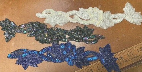 Appliques flower leaves - appliques,