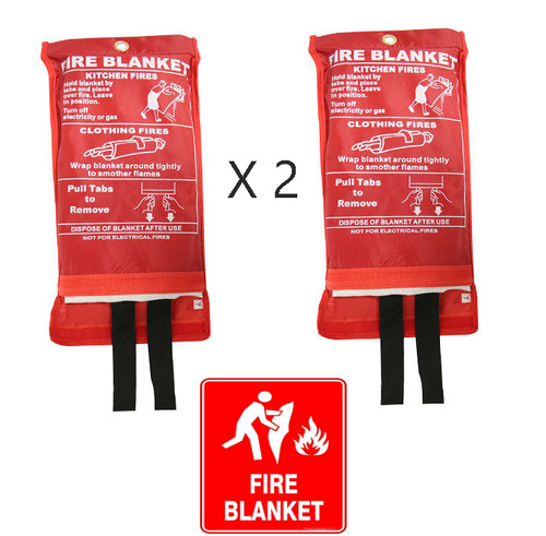 Large safety fire blanket - 2,