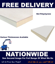 Insulated Plasterboard P.I.R - Various sizes - FREE DELIVERY