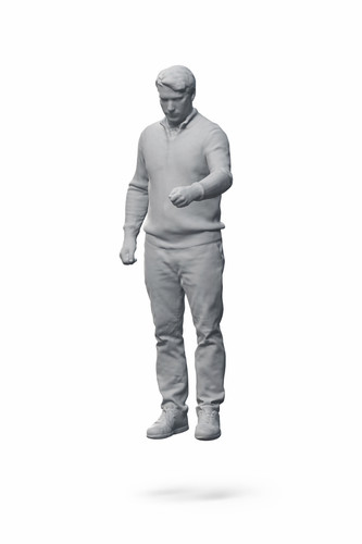 Model boat helmsman supplied - model,